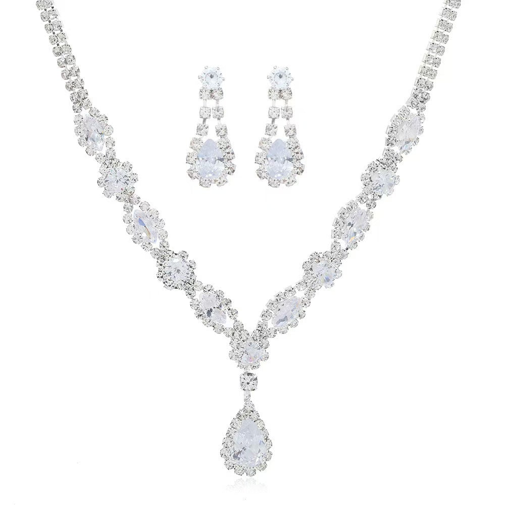 Earings and Necklace